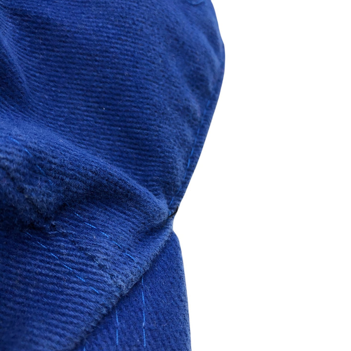 90'S Nike Italy National Team Baseball Cap Free Size Vintage cotton blue type Vintage Second Hand