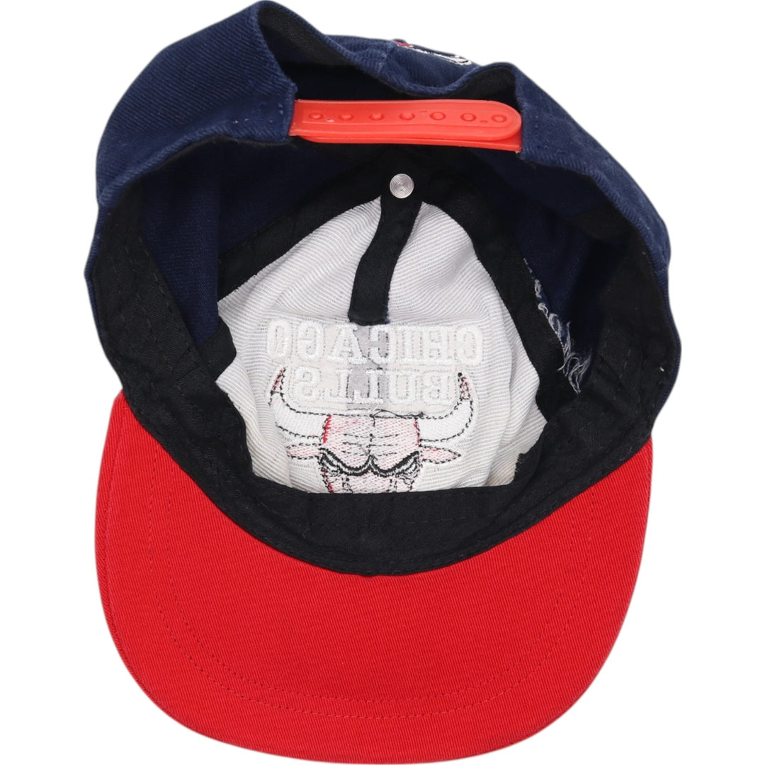 NBA CHICAGO BULLS Chicago Bulls Two-Tone Baseball Cap Free Size unclear navy blue type Vintage Second Hand