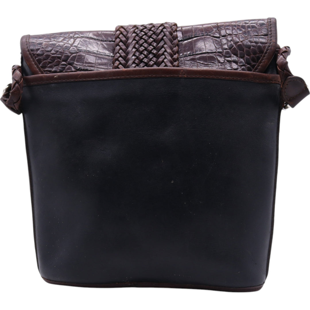 90'S Brighton Shoulder Bag Vintage genuine leather brown type Vintage Second Hand