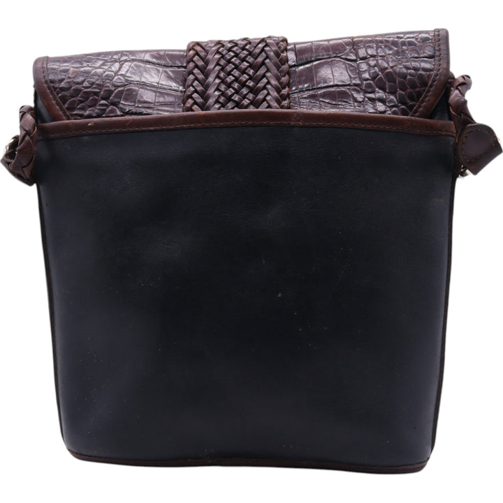 90'S Brighton Shoulder Bag Vintage genuine leather brown type Vintage Second Hand