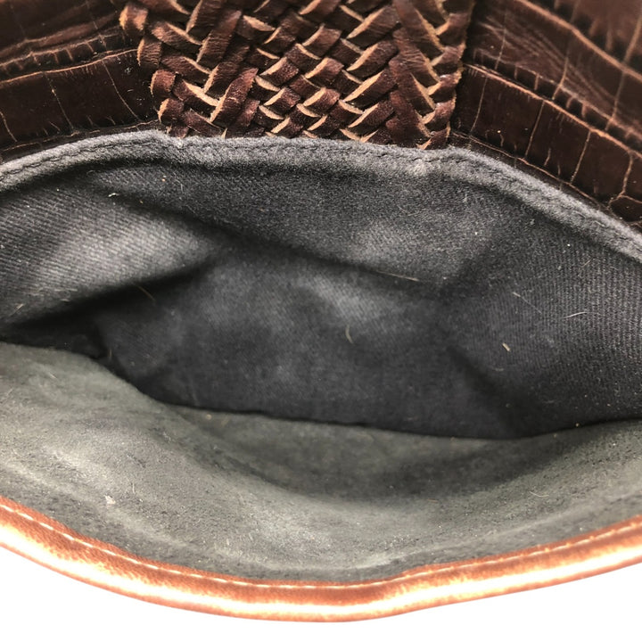 90'S Brighton Shoulder Bag Vintage genuine leather brown type Vintage Second Hand