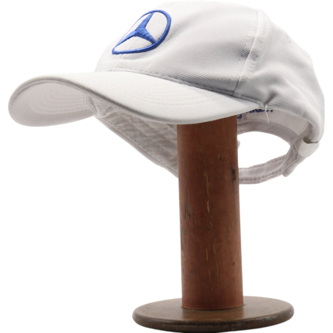 MERCEDES BENZ Mercedes-Benz baseball cap, one size fits all polyester white type Vintage Second Hand