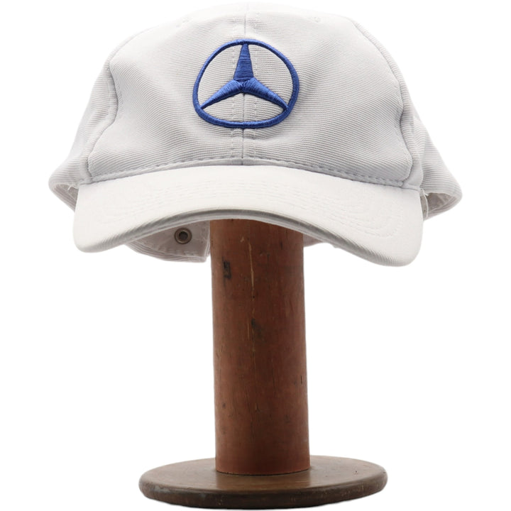 MERCEDES BENZ Mercedes-Benz baseball cap, one size fits all polyester white type Vintage Second Hand