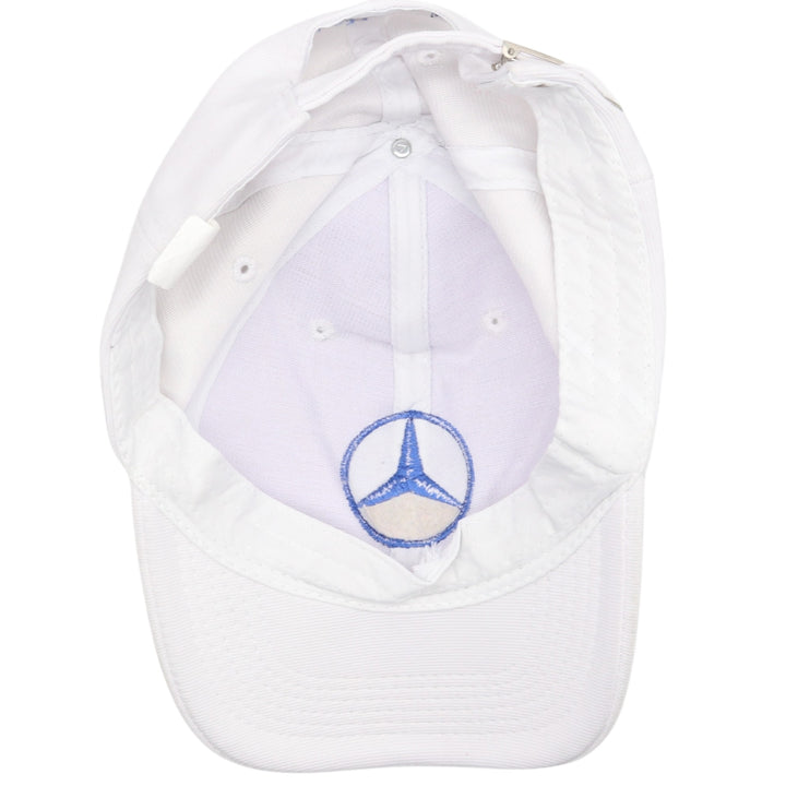 MERCEDES BENZ Mercedes-Benz baseball cap, one size fits all polyester white type Vintage Second Hand