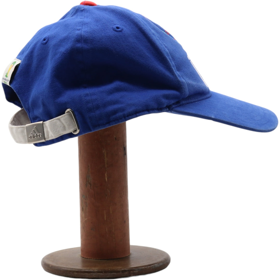 Adidas Italy 2014 FIFA World Cup Baseball Cap, Free Size, Adjustable Strap cotton blue type Vintage Second Hand