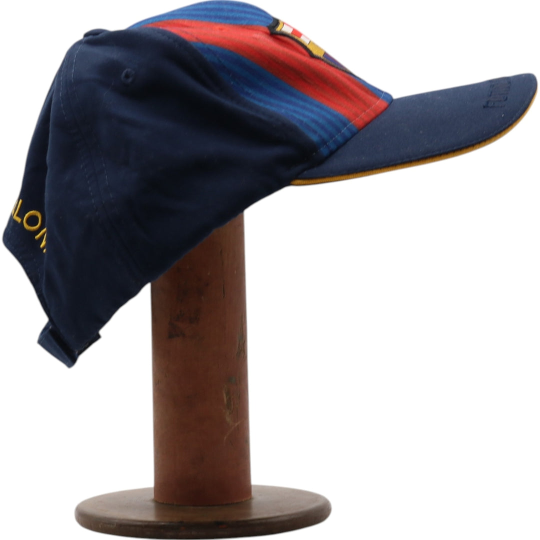 LA LIGA FC BARCELONA FC Barcelona baseball cap Free size polyester navy blue type Vintage Second Hand