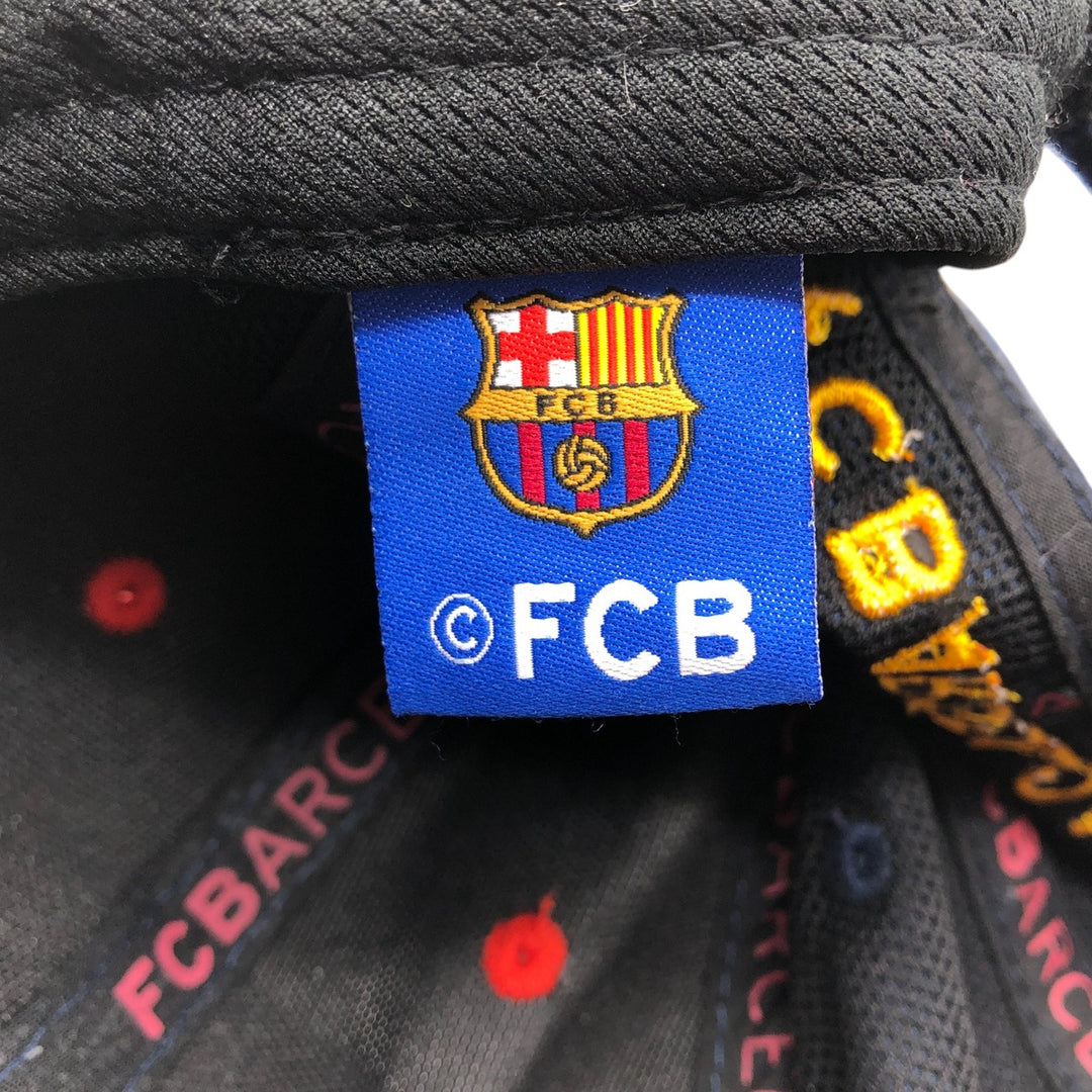 LA LIGA FC BARCELONA FC Barcelona baseball cap Free size polyester navy blue type Vintage Second Hand