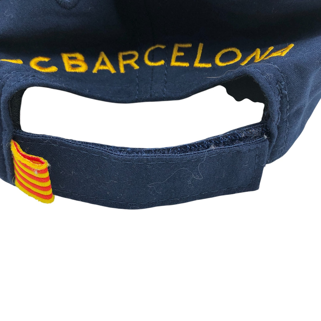 LA LIGA FC BARCELONA FC Barcelona baseball cap Free size polyester navy blue type Vintage Second Hand