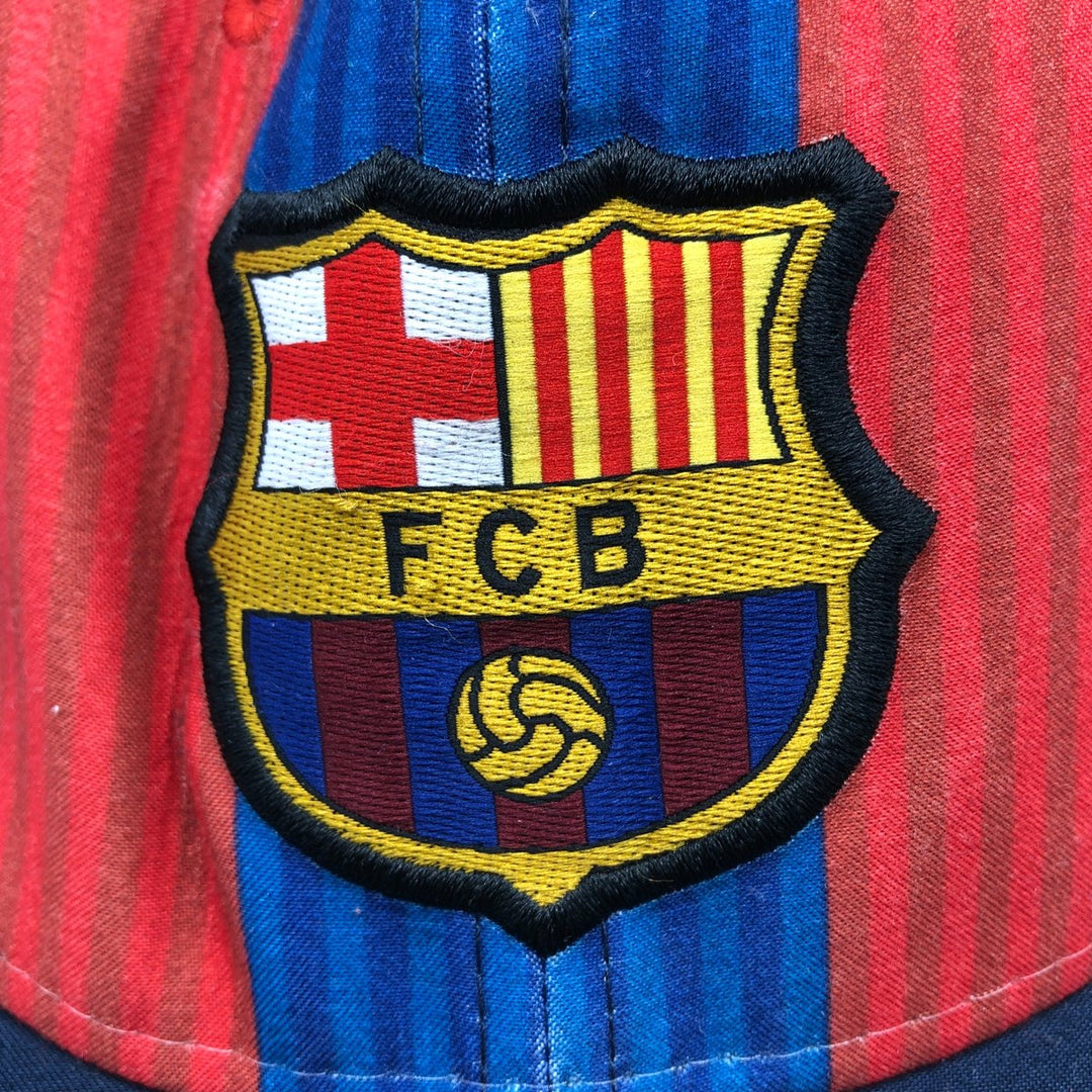 LA LIGA FC BARCELONA FC Barcelona baseball cap Free size polyester navy blue type Vintage Second Hand