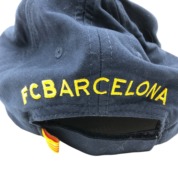 LA LIGA FC BARCELONA FC Barcelona baseball cap Free size polyester navy blue type Vintage Second Hand