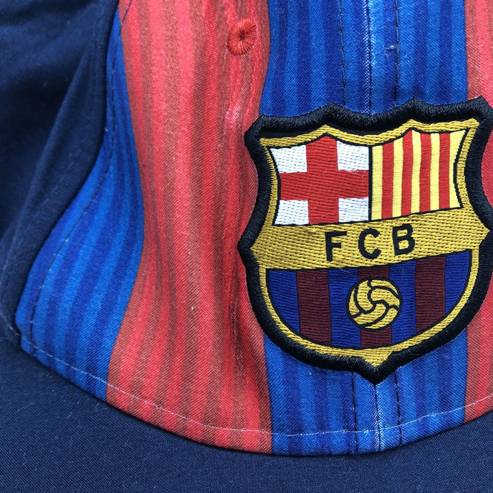 LA LIGA FC BARCELONA FC Barcelona baseball cap Free size polyester navy blue type Vintage Second Hand