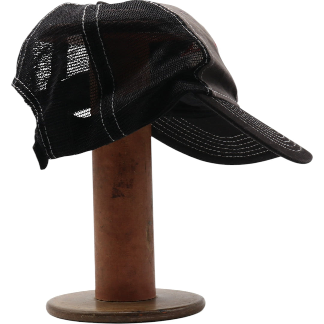 Pizza Hut Advertising Mesh Cap Free Size cotton black type Vintage Second Hand