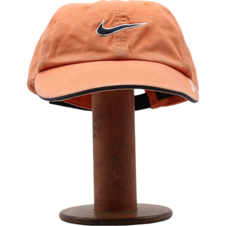 Nike Golf Baseball Cap (One Size Fits All) cotton orange type Vintage Second Hand