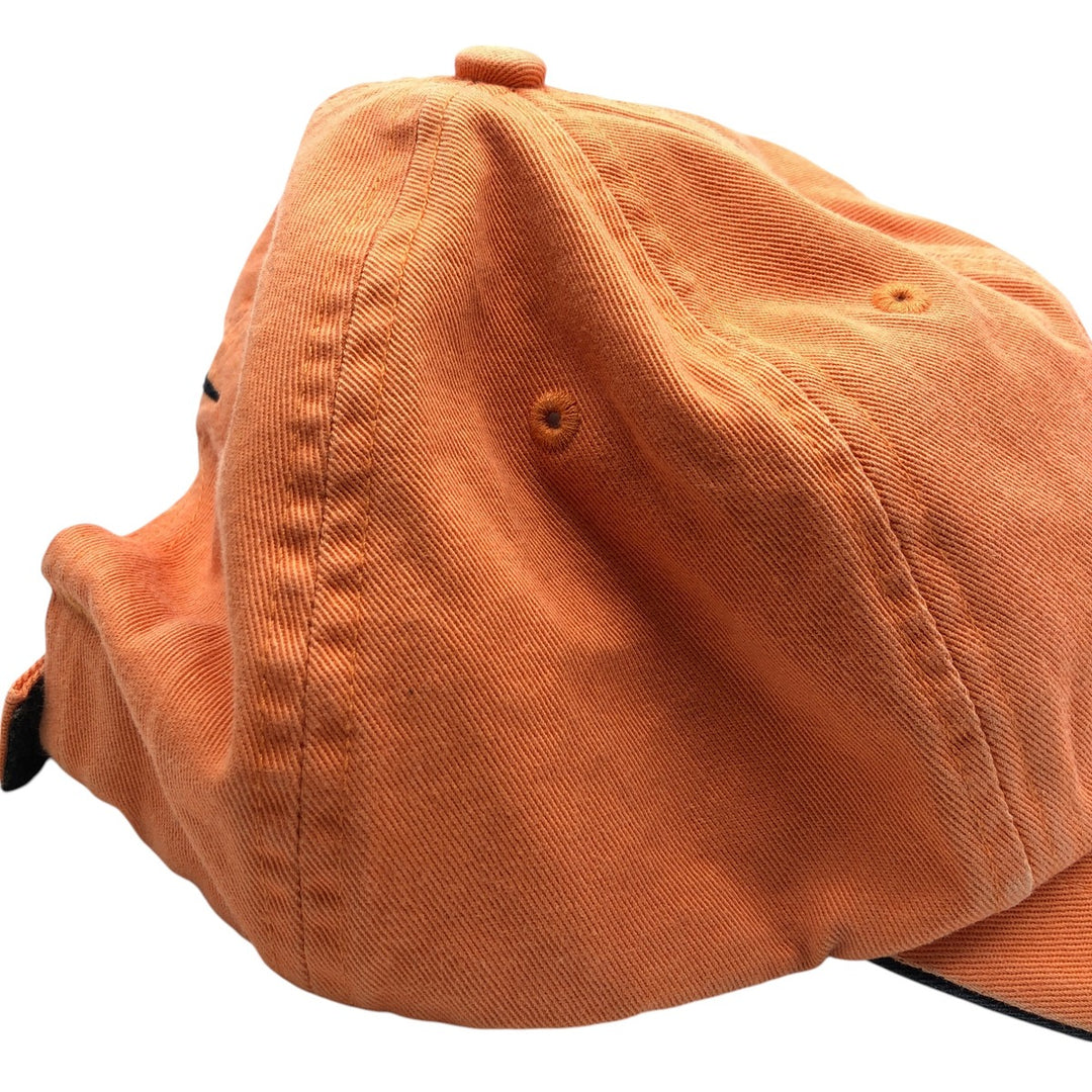 Nike Golf Baseball Cap (One Size Fits All) cotton orange type Vintage Second Hand
