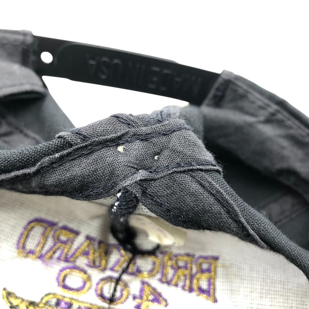 90'S IMPRIAL Indianapolis Motor Speedway BRICKYARD 400 Trucker Cap Made in USA Vintage unknown black type Vintage Second Hand