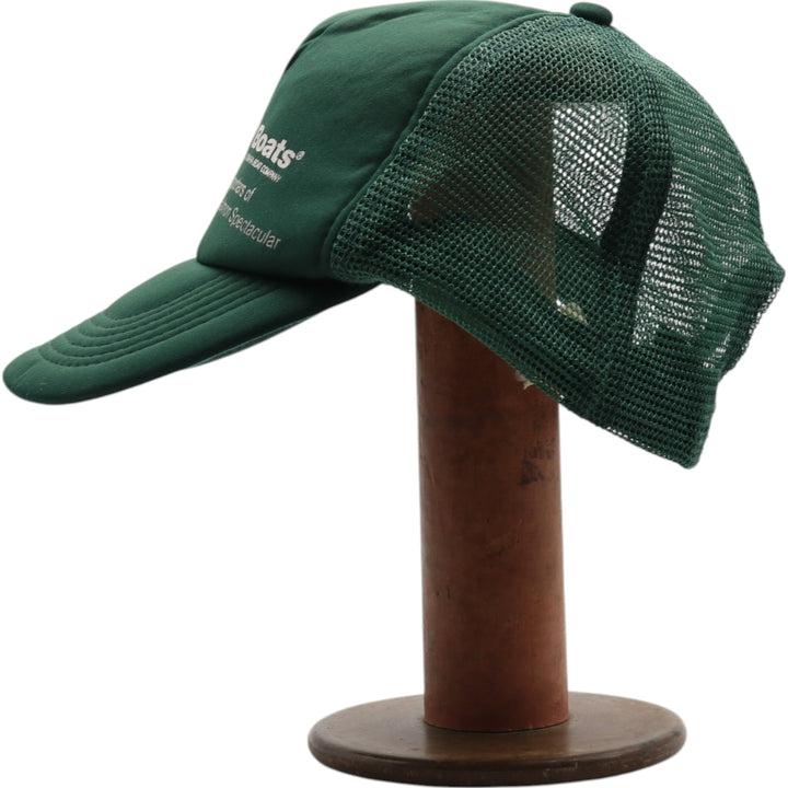 G3 BOATS logo print mesh cap, one size fits all unclear green type Vintage Second Hand
