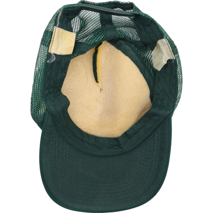 G3 BOATS logo print mesh cap, one size fits all unclear green type Vintage Second Hand