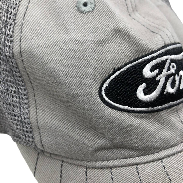 Checkered Flag Sports Ford Mesh Cap, One Size Fits Most unclear gray type Vintage Second Hand