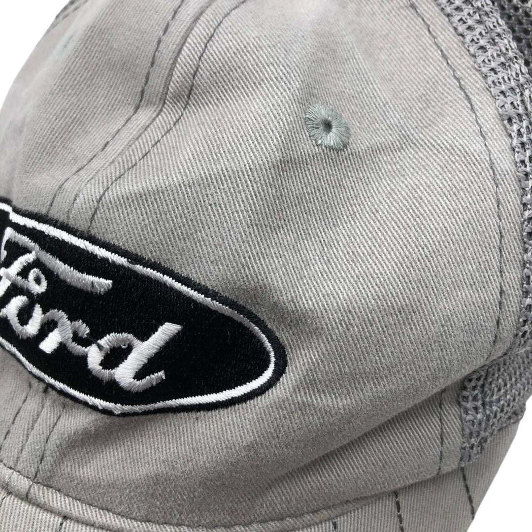 Checkered Flag Sports Ford Mesh Cap, One Size Fits Most unclear gray type Vintage Second Hand