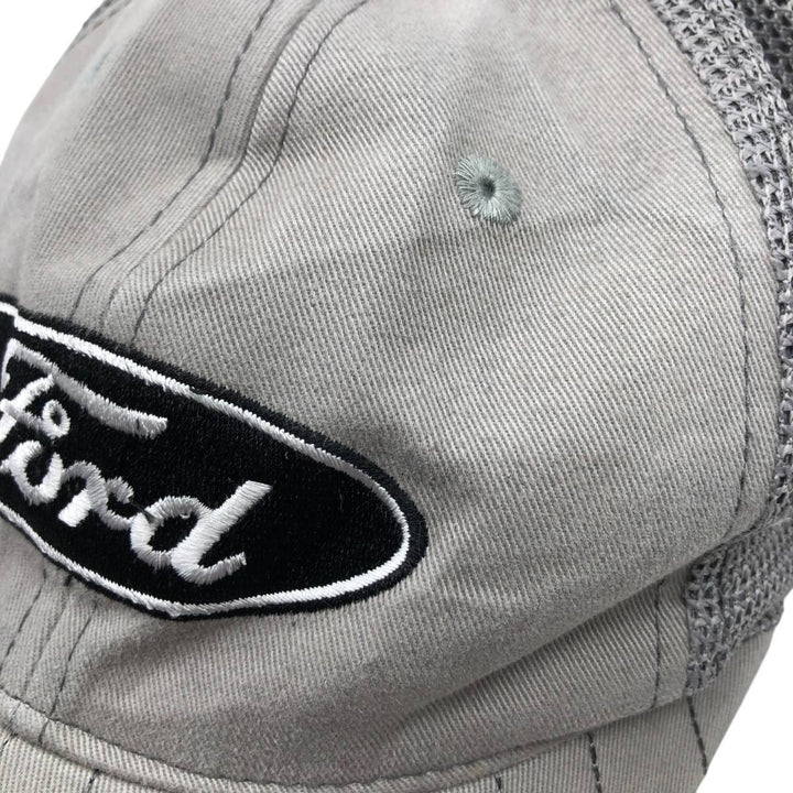 Checkered Flag Sports Ford Mesh Cap, One Size Fits Most unclear gray type Vintage Second Hand