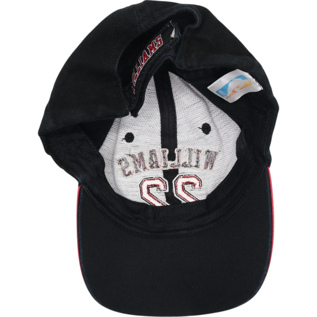 NBA CHICAGO BULLS Chicago Bulls Jay Williams Baseball Cap One Size Fits All cotton black type Vintage Second Hand
