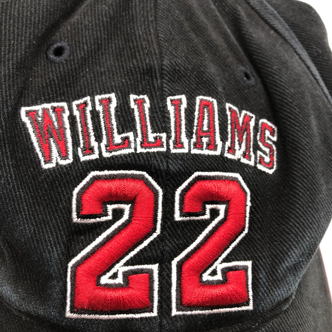 NBA CHICAGO BULLS Chicago Bulls Jay Williams Baseball Cap One Size Fits All cotton black type Vintage Second Hand