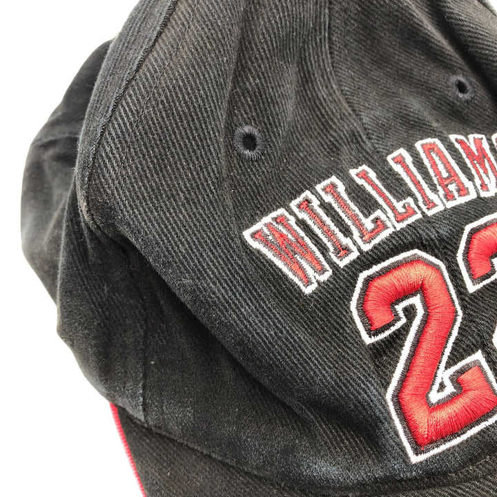 NBA CHICAGO BULLS Chicago Bulls Jay Williams Baseball Cap One Size Fits All cotton black type Vintage Second Hand