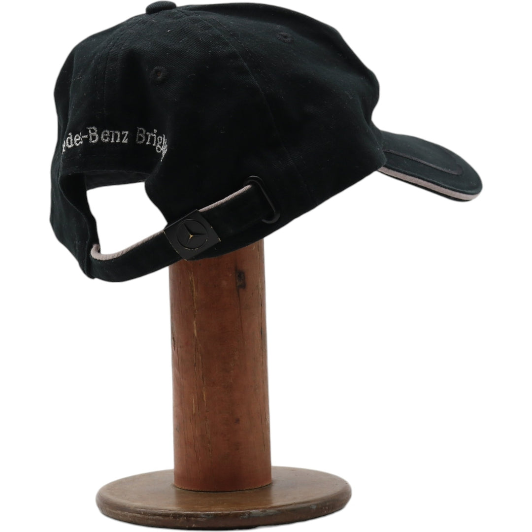 MERCEDES BENZ Mercedes-Benz Advertising Baseball Cap Free Size cotton black type Vintage Second Hand