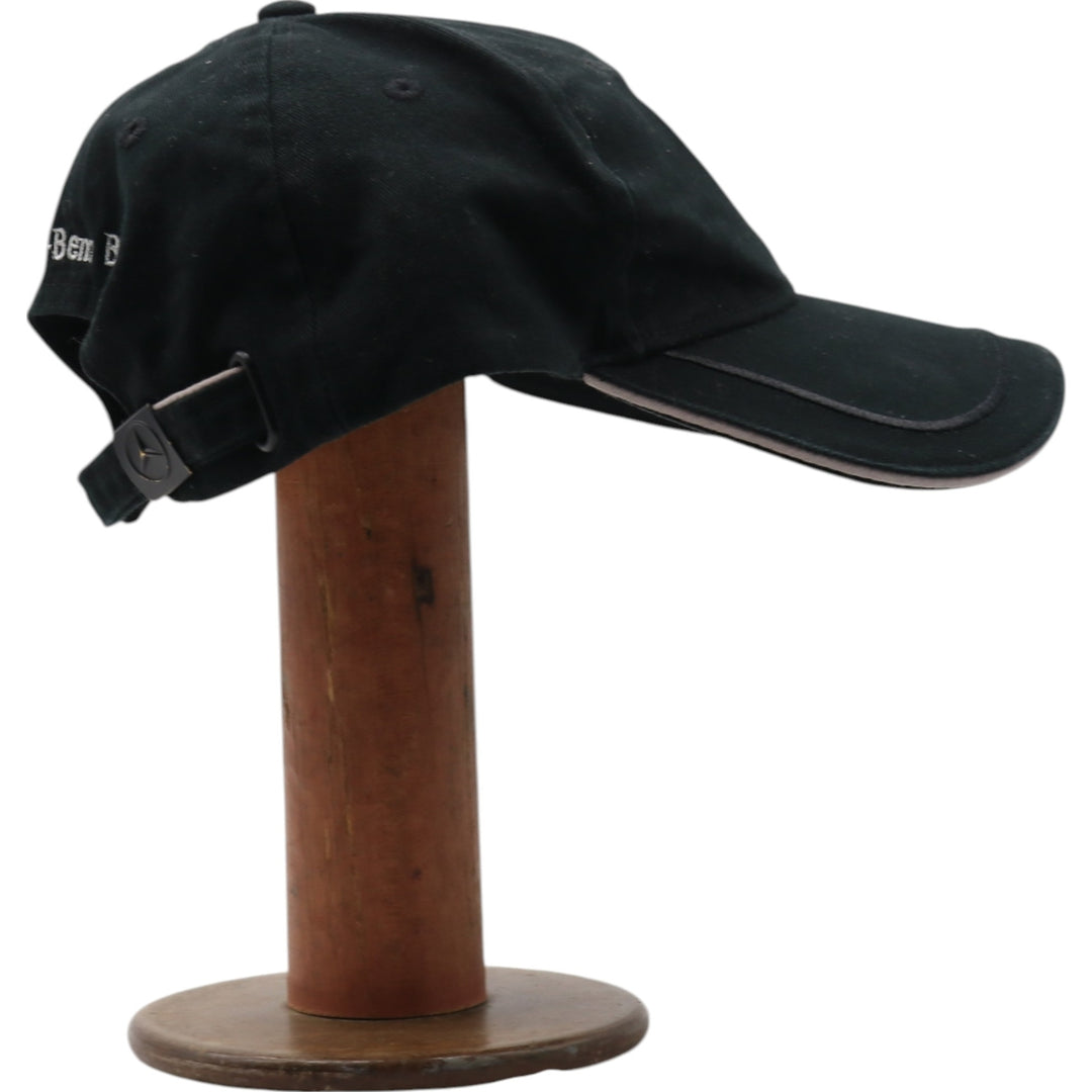 MERCEDES BENZ Mercedes-Benz Advertising Baseball Cap Free Size cotton black type Vintage Second Hand
