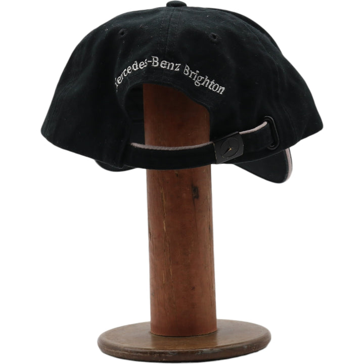 MERCEDES BENZ Mercedes-Benz Advertising Baseball Cap Free Size cotton black type Vintage Second Hand