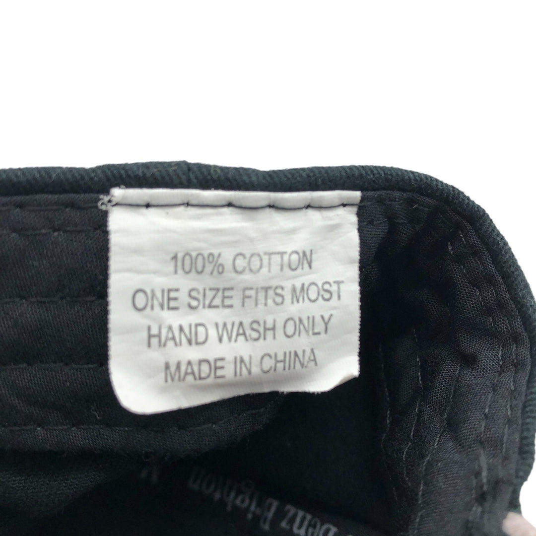 MERCEDES BENZ Mercedes-Benz Advertising Baseball Cap Free Size cotton black type Vintage Second Hand