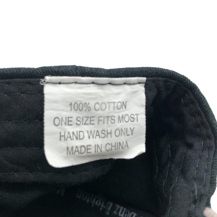 MERCEDES BENZ Mercedes-Benz Advertising Baseball Cap Free Size cotton black type Vintage Second Hand