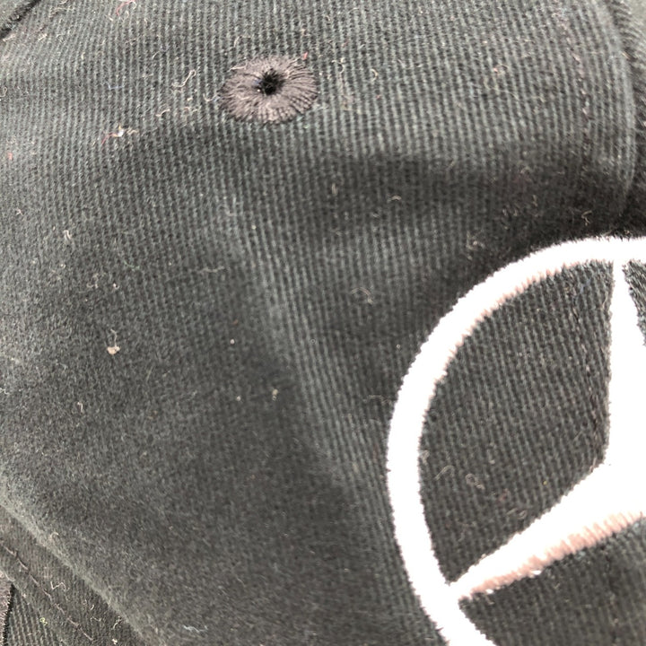 MERCEDES BENZ Mercedes-Benz Advertising Baseball Cap Free Size cotton black type Vintage Second Hand