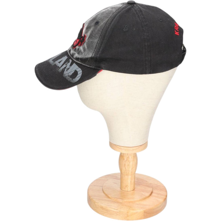 90'S Hard Rock Baseball Cap, Free Size, Vintage cotton black type Vintage Second Hand