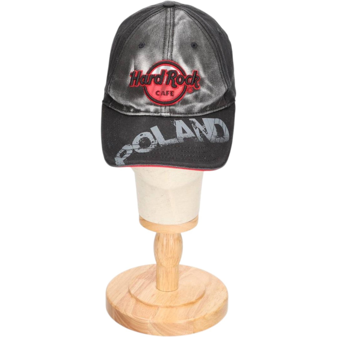 90'S Hard Rock Baseball Cap, Free Size, Vintage cotton black type Vintage Second Hand