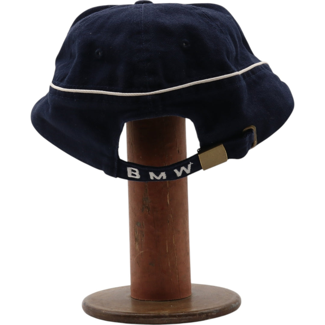 BMW Advertising Baseball Cap Free Size unknown navy blue type Vintage Second Hand