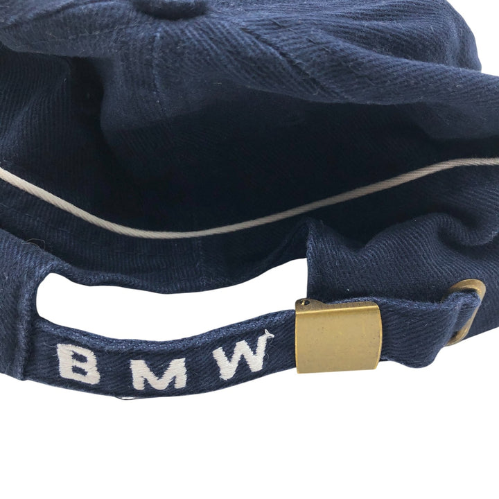 BMW Advertising Baseball Cap Free Size unknown navy blue type Vintage Second Hand