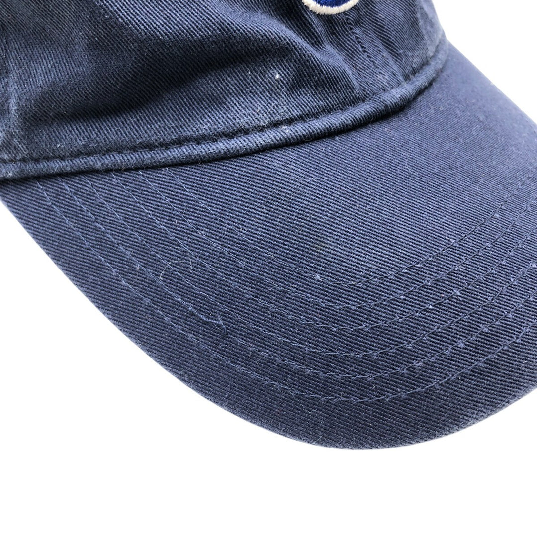 Champion Baseball Cap Free Size cotton navy blue type Vintage Second Hand