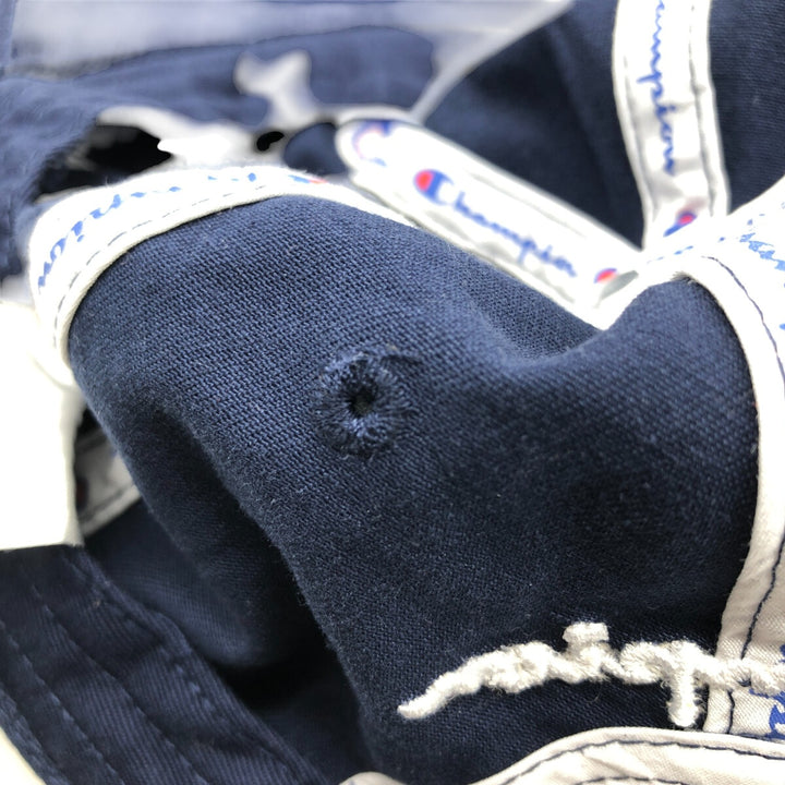 Champion Baseball Cap Free Size cotton navy blue type Vintage Second Hand