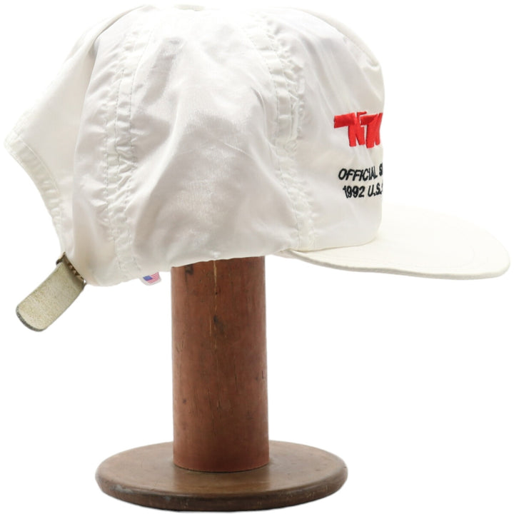 90'S NW Olympics USA Team 1992 6 Panel Cap Made in USA Free Size Vintage unknown white type Vintage Second Hand