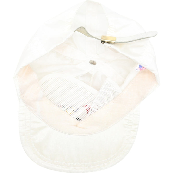 90'S NW Olympics USA Team 1992 6 Panel Cap Made in USA Free Size Vintage unknown white type Vintage Second Hand