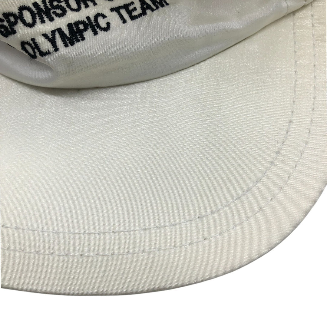 90'S NW Olympics USA Team 1992 6 Panel Cap Made in USA Free Size Vintage unknown white type Vintage Second Hand