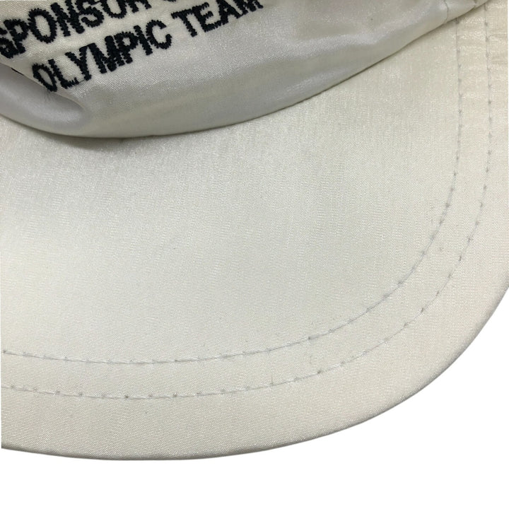 90'S NW Olympics USA Team 1992 6 Panel Cap Made in USA Free Size Vintage unknown white type Vintage Second Hand