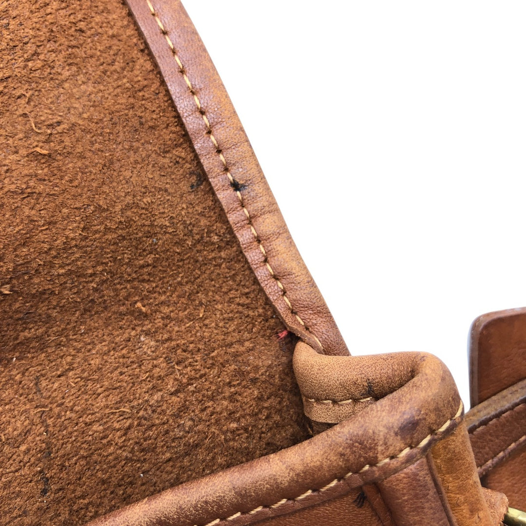 Vintage 1980'S Coach Old Coach Turnlock Shoulder Bag, Made in USA genuine leather brown type Vintage Second Hand