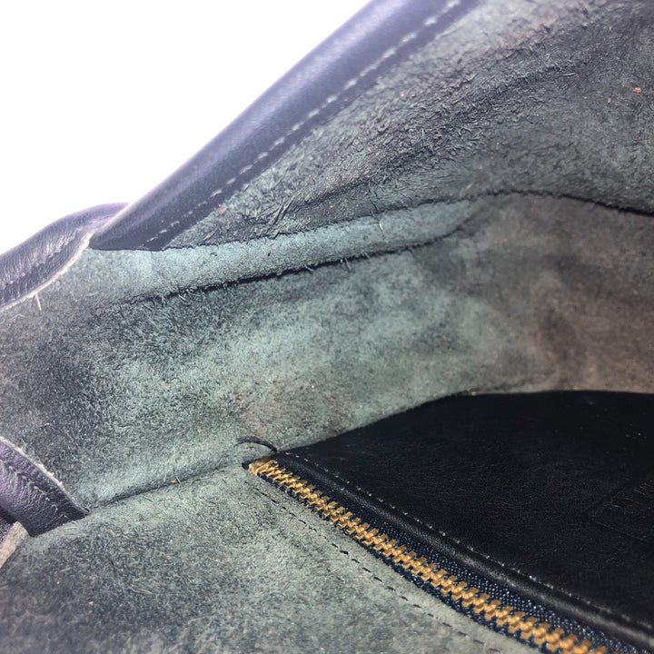 90'S Coach Old Coach Turnlock Shoulder Bag, Vintage, Made in USA genuine leather black type Vintage Second Hand