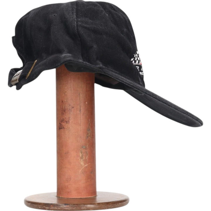 BUD RACING Advertising Racing Cap Free Size cotton black type Vintage Second Hand