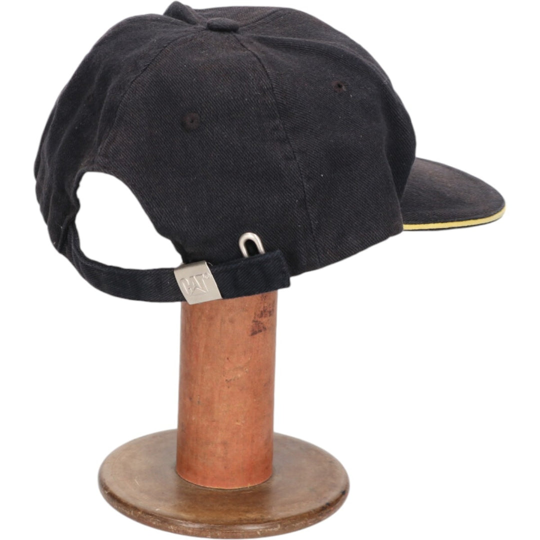 CAT Caterpillar Advertising Trucker Cap Baseball Cap Free Size unknown black type Vintage Second Hand