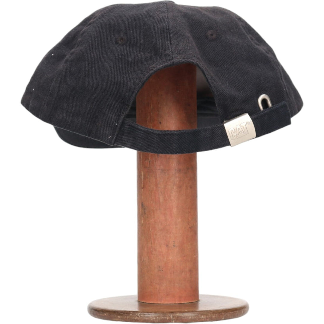 CAT Caterpillar Advertising Trucker Cap Baseball Cap Free Size unknown black type Vintage Second Hand