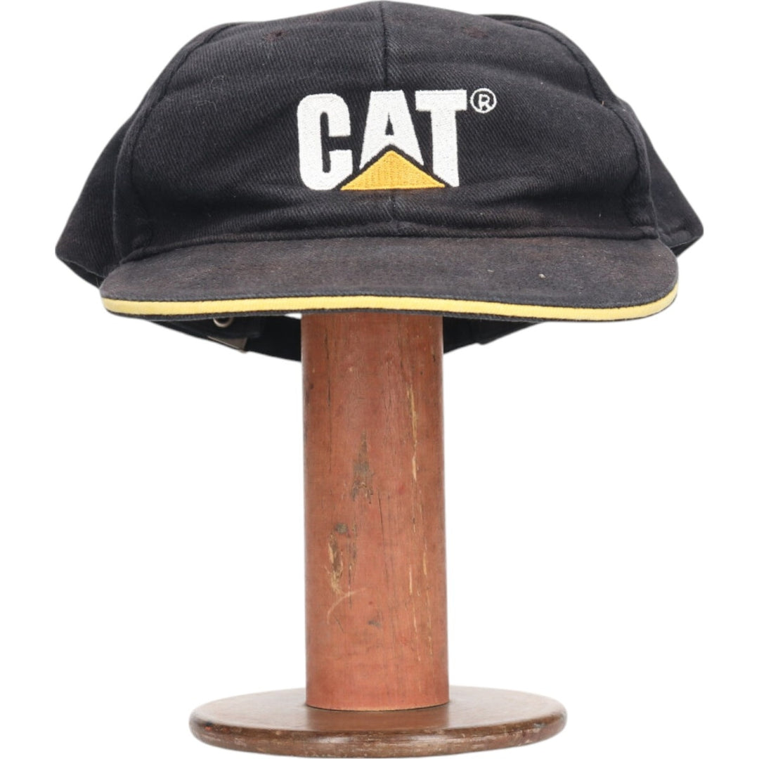 CAT Caterpillar Advertising Trucker Cap Baseball Cap Free Size unknown black type Vintage Second Hand