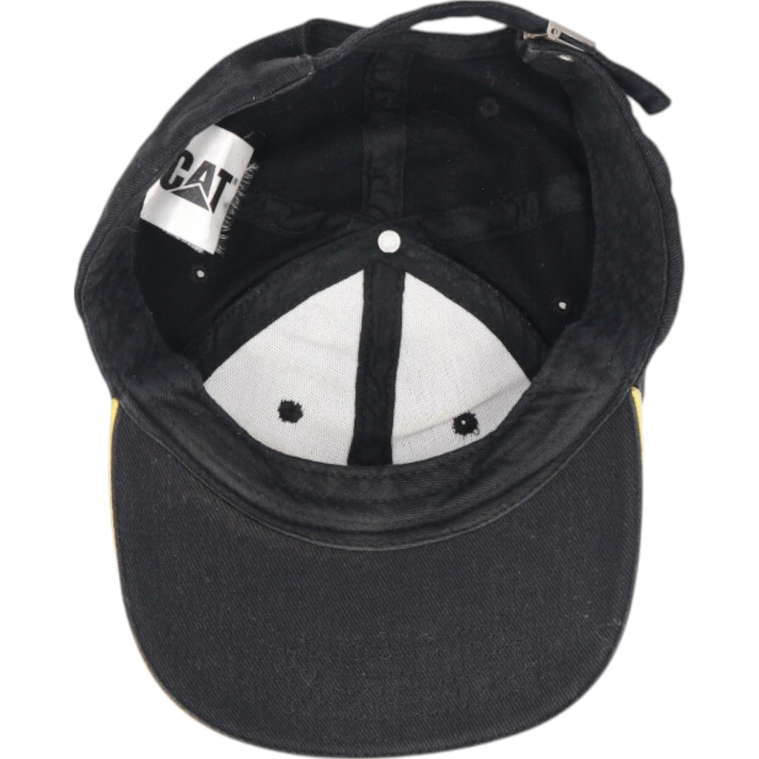 CAT Caterpillar Advertising Trucker Cap Baseball Cap Free Size unknown black type Vintage Second Hand